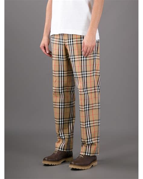 burberry pleated red pants|Burberry slacks for men.